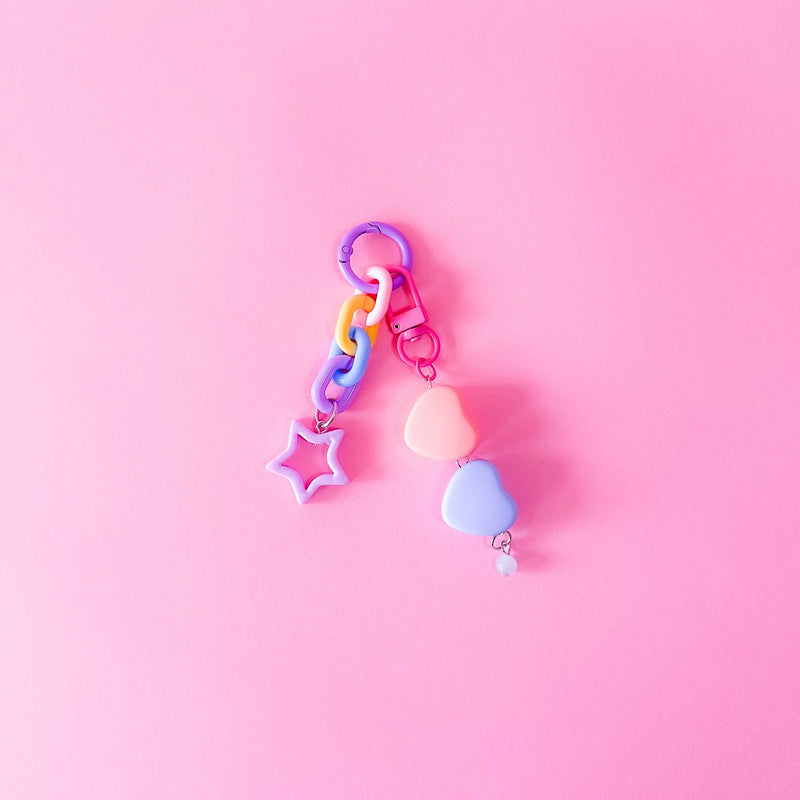 Colorful Charm Keychain