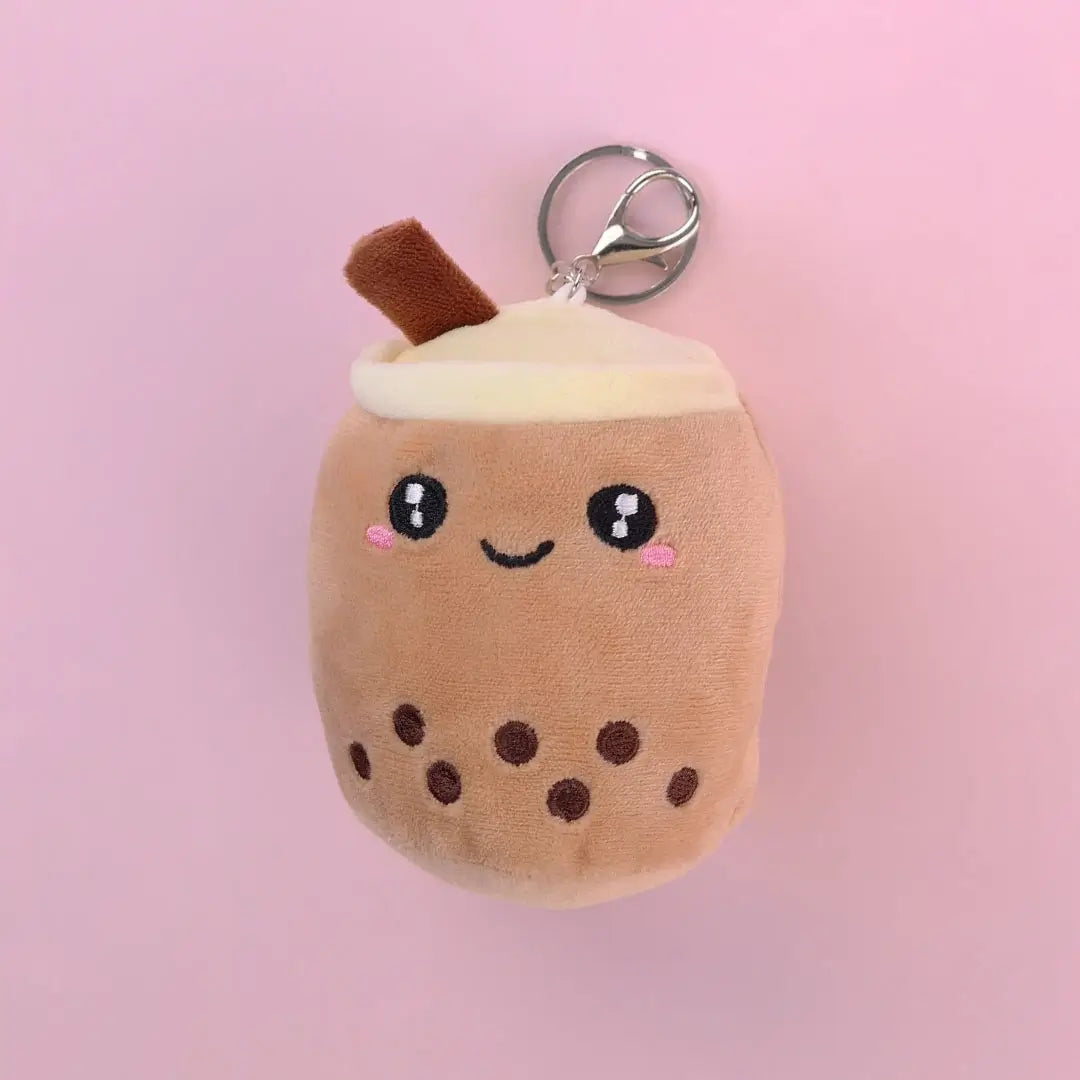 Latte Plushie Keychain