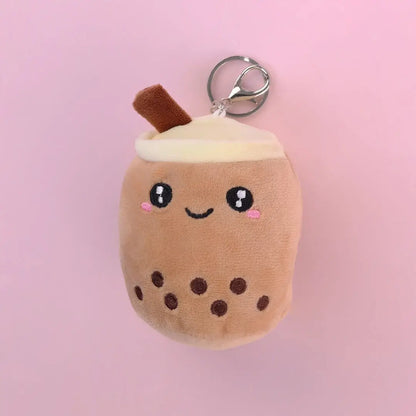 Latte Plushie Keychain