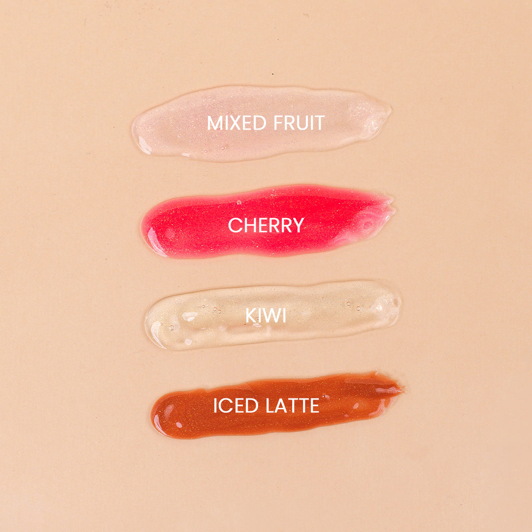 All 4 Solushes Lip Gloss Flavors Special Bundle