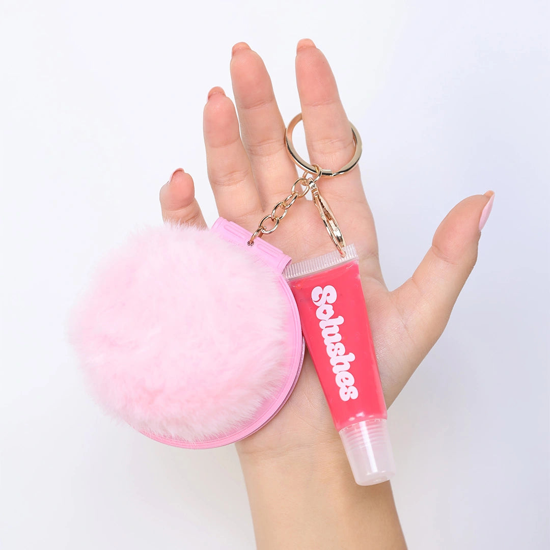 Solushes Mirror Fuzzy Keychain