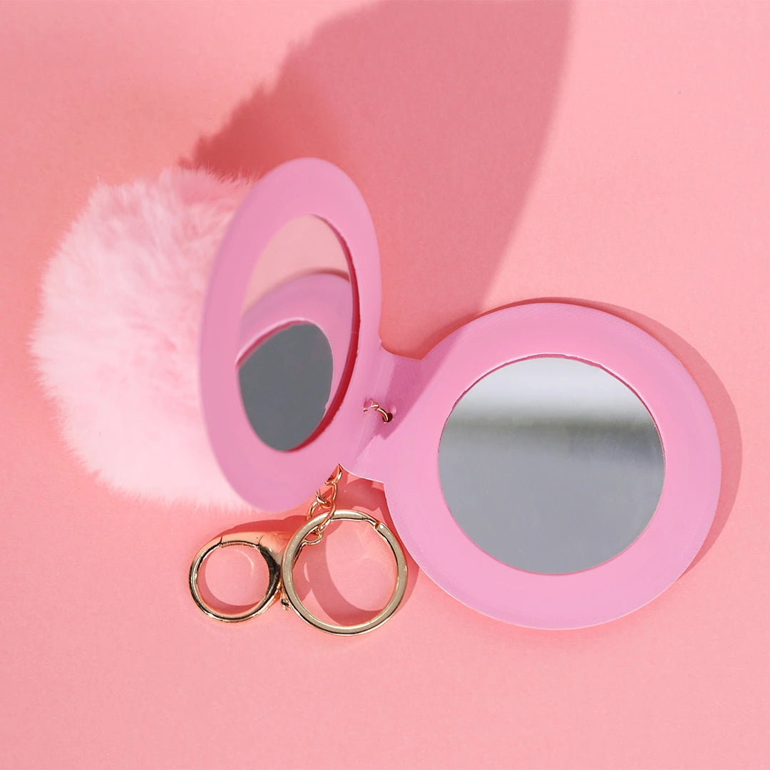 Solushes Mirror Fuzzy Keychain