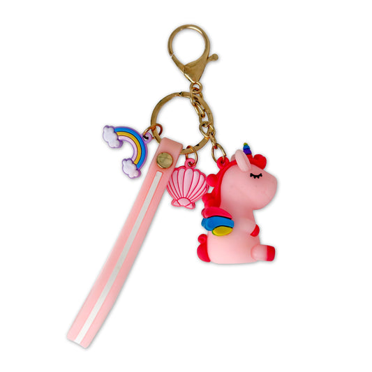 Rainicorn Keychain