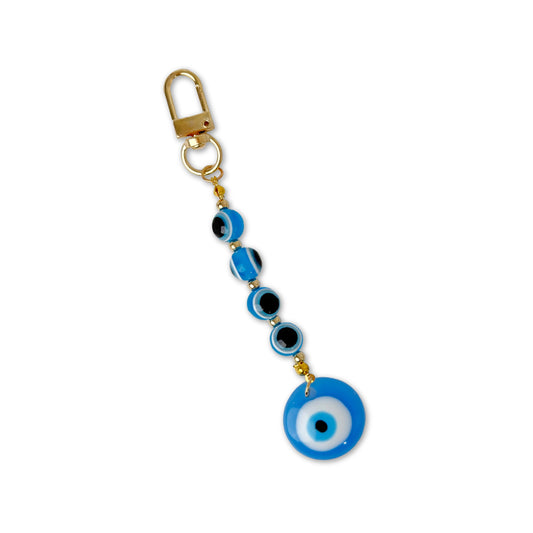 Charmed in Blue Keychain