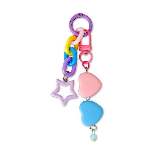 Colorful Charm Keychain